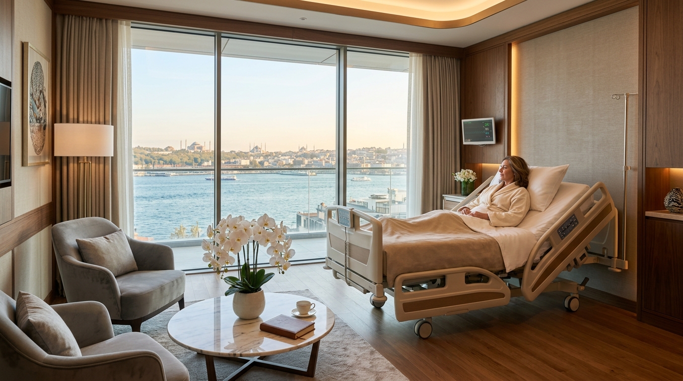 Boğaz Manzaralı VIP Hasta Odası